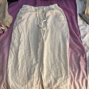 100% Linen Small Zara Pants